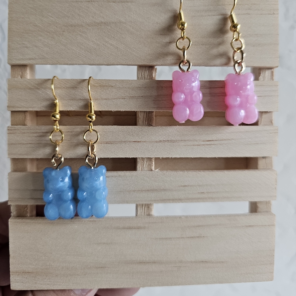 Gummy bear earrings